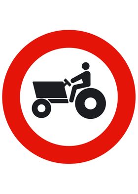 Spain Road Sign
