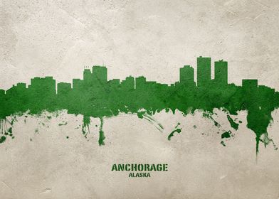 Anchorage Skyline Alaska