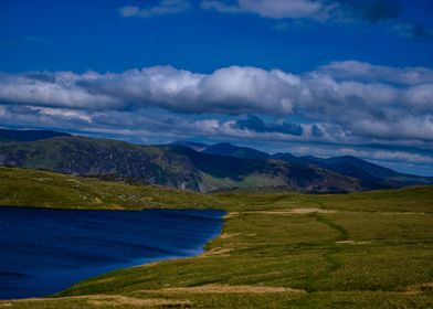 Lakes And Mountains Clouds