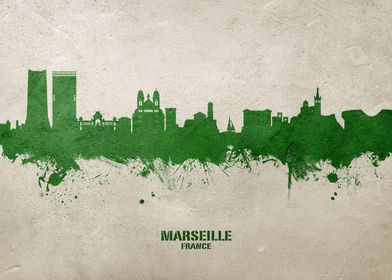 Marseille Skyline France