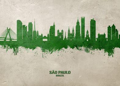 Sao Paulo Skyline Brazil