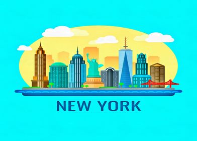 New York City Illustration