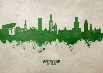 Antwerp Skyline Belgium