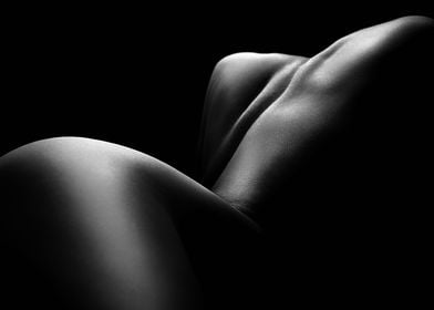 Nude woman bodyscape 61