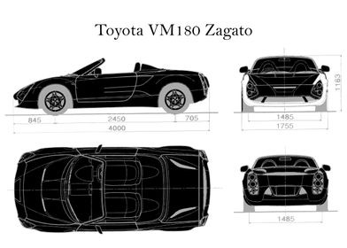 Toyota VM180 Zagato  