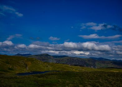 Mountain View of Valleys