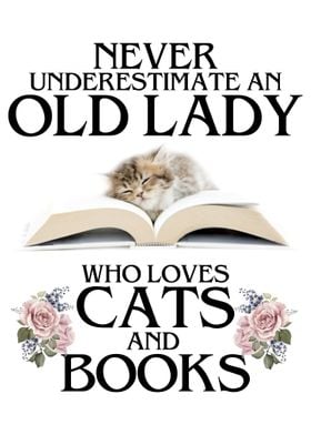 Cat Lady Loves Books