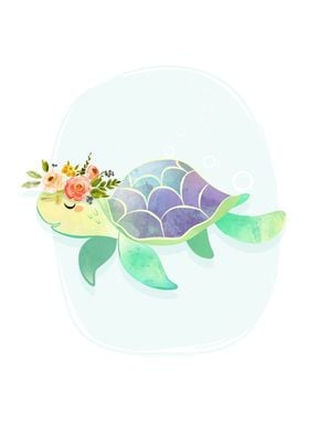 Cute Sea Turtle