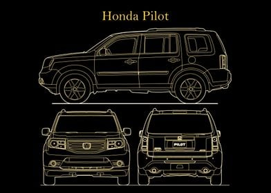 Honda Pilot 2013 Blueprint