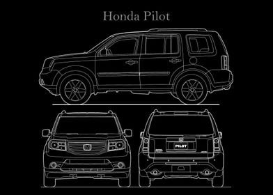 Honda Pilot 2013 Blueprint