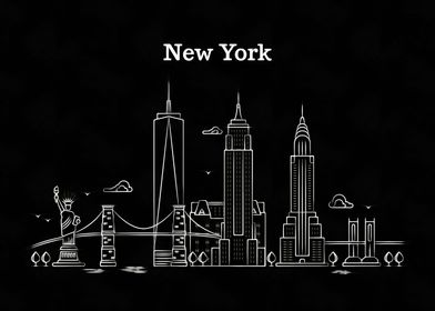 New York City Illustration