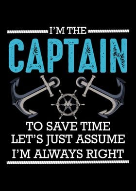 Im The Captain Funny Boat