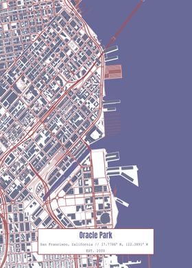 Oracle Park Map