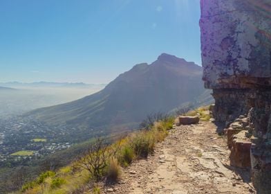 View of Cape Town city