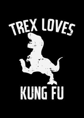 Trex Loves Kung Fu