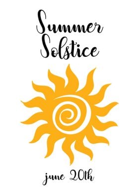 June Solstice 20 June