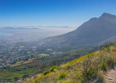 View of Cape Town city