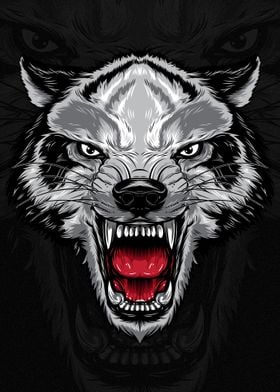 Wolf head