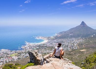 View of Cape Town city