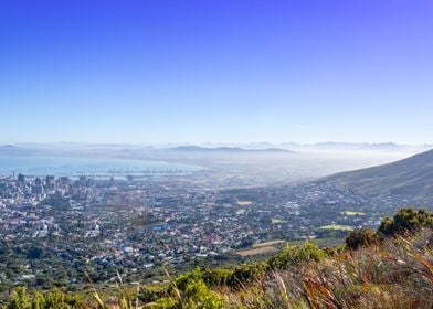 View of Cape Town city