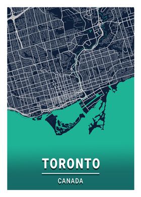 Blue Dark City Map-preview-0