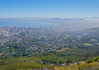 View of Cape Town city