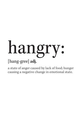 Hangry definition
