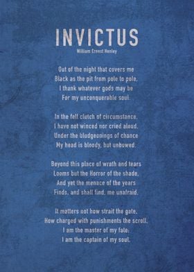Invictus by William Henley