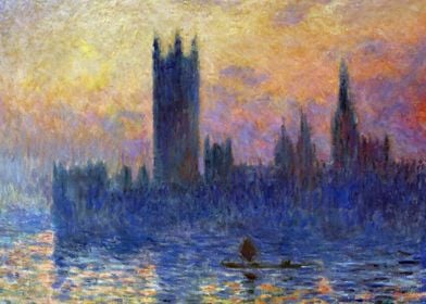 Monet Houses of Parliament