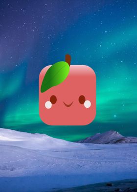 kawaii apple