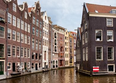 Canal Houses In Amsterdam