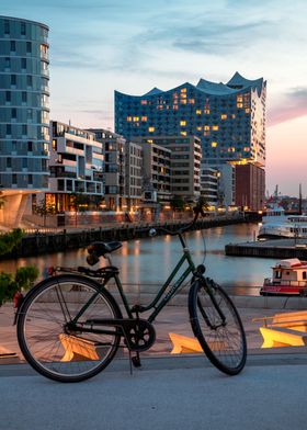 Sunset Elbphilharmonie