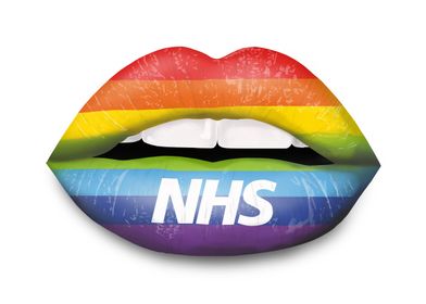 NHS Rainbow Lips 
