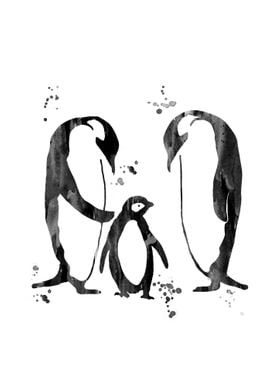 Penguins in love