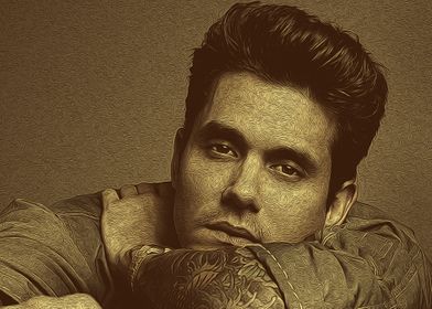 John Mayer Retro Vintage19