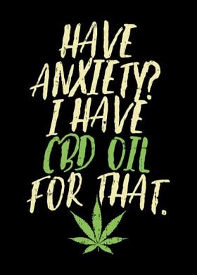 CBD Oil For Anxiety