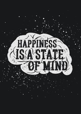 Happiness is state of mind