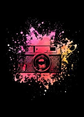 Camera Paint Splash