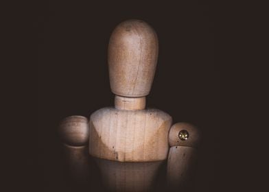 Wooden Human Manikin