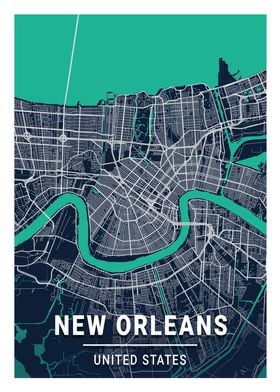 New Orleans Blue Dark