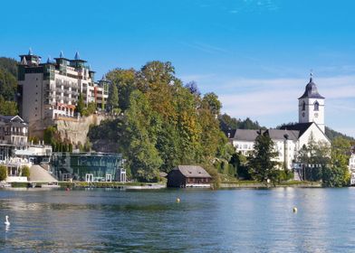 Austria Houses Lake Coast