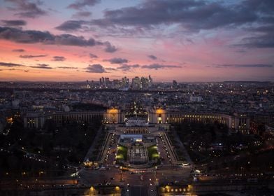 Majestic Skies over Paris