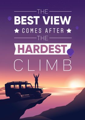 Best View Hardest climb