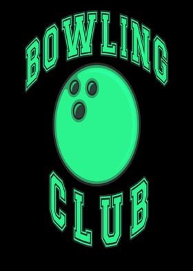 Bowling club bowling ball