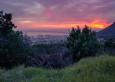 Cape Town at sunrise