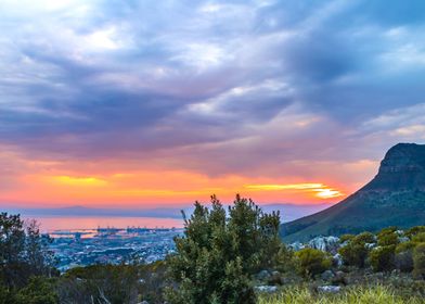 Cape Town at sunrise