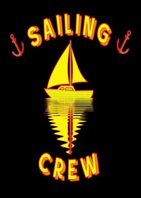 Sailing crew sailing