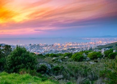 Cape Town at sunrise