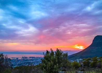 Cape Town at sunrise