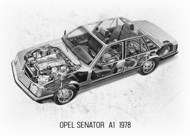 Opel Senator A1 1978